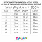 Art 1814 / Calzas de Algodon Frizado Soft Imp - talle 4 al 16 - Image 11