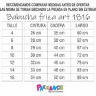 Art 1816 / Pantalon Jogging de Algodon Frizado -  talle 4 al 16 - Image 8