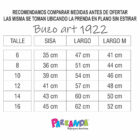 Art 1922 / Buzo Cargo Algodon Peinado Frizado - talle 6 al 16 - Image 7
