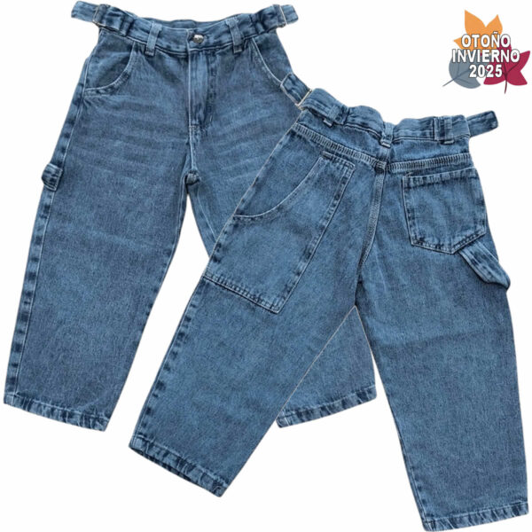 Art 1929 / Jean Baggie  ajuste cintura talle 4 al 16