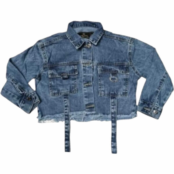 Art 1834 / Campera de Jean Mom Overzice - talle 4 al 16