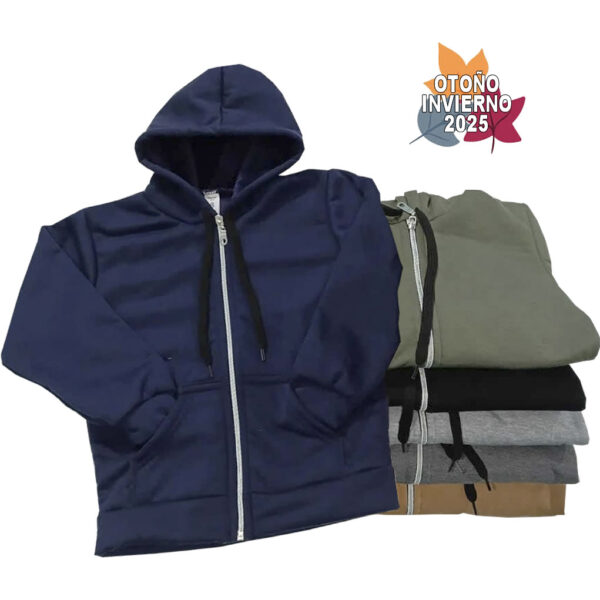 Art 1931 / Campera de Jersey con Piel - talle 6 al 16