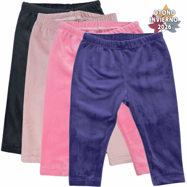 Art 2504 / Calza Bebe Plush Bi Faz  - Talle 2 al 6