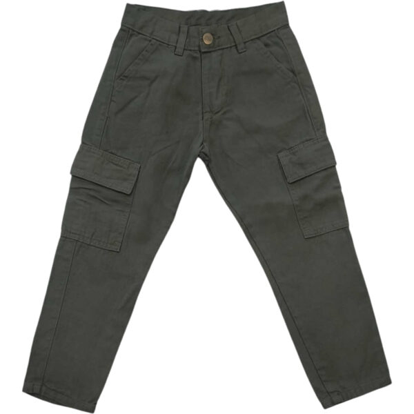 Art 2304 / Pantalón MOM Cargo de Gabardina - talle 4 al 16 - Image 3