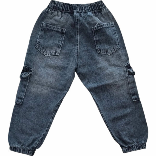 Art 2305 / Jean Jogger Cargo Azul Claro Talle 4 al 16 - Image 3