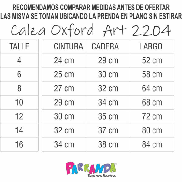 Art 2204 / Calzas Palazzo Morley Liviano Estampado - talle 4 al 16 - Image 8