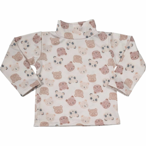 Art 1730 / Media Polera Bebe de Algodon Soft Frizado - talle 2 al 6 - Image 6