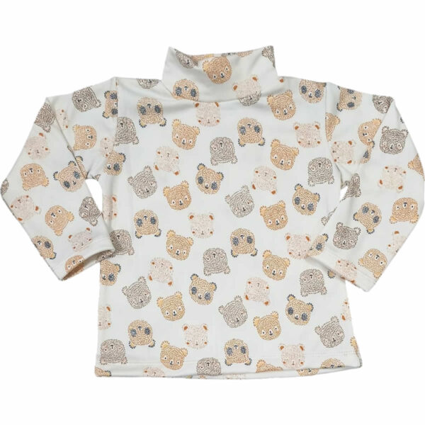 Art 1730 / Media Polera Bebe de Algodon Soft Frizado - talle 2 al 6 - Image 5