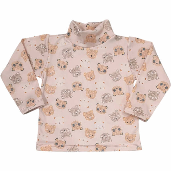 Art 1730 / Media Polera Bebe de Algodon Soft Frizado - talle 2 al 6 - Image 4