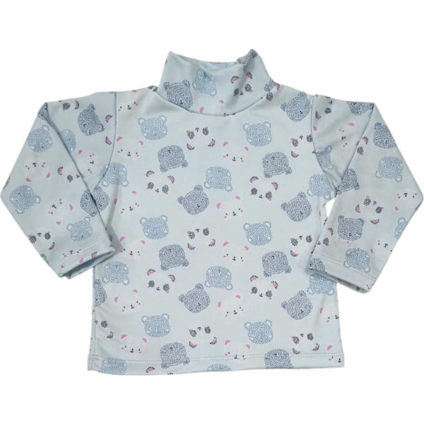 Art 1730 / Media Polera Bebe de Algodon Soft Frizado - talle 2 al 6 - Image 3