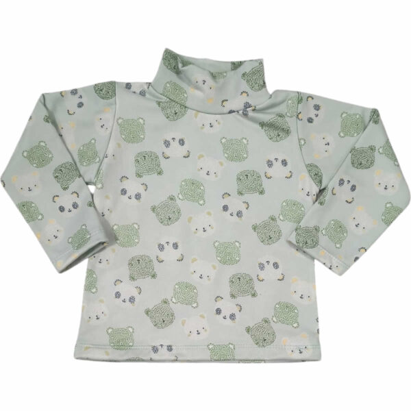 Art 1730 / Media Polera Bebe de Algodon Soft Frizado - talle 2 al 6 - Image 2