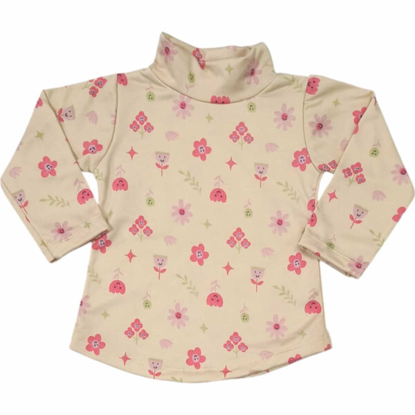 Art 1729 / Media Polera Beba de Algodon Soft Frizado - talle 2 al 6 - Image 5