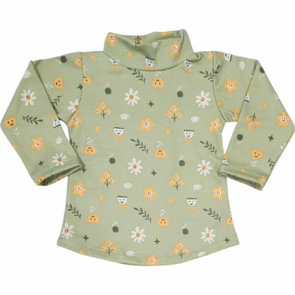 Art 1729 / Media Polera Beba de Algodon Soft Frizado - talle 2 al 6 - Image 2