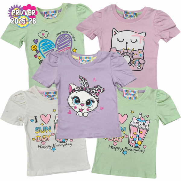 Art 2103 / Remeras de Algodon Peinado Beba Talle 1 al 5