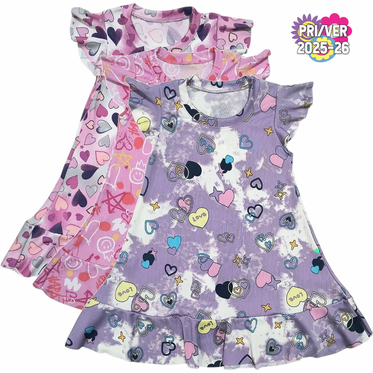 Art 2225 / Vestido de Morley Estampado talle 6 al 16