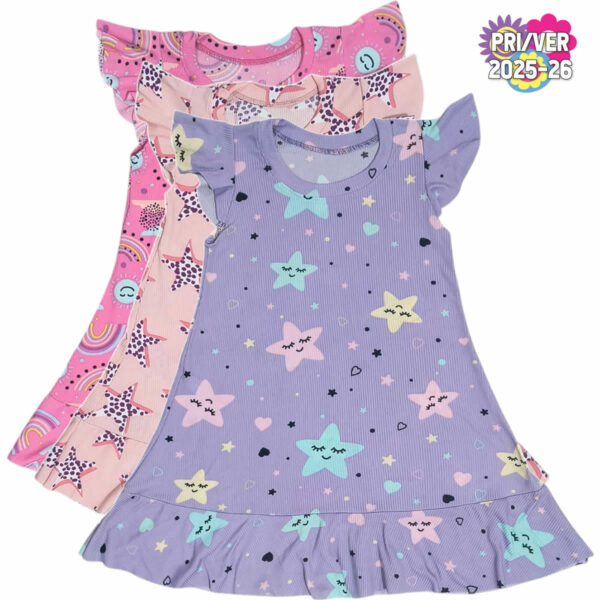 Art 2225 / Vestido de Morley Estampado talle 6 al 16