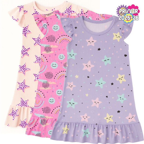 Art 2225 / Vestido de Morley Estampado talle 6 al 16