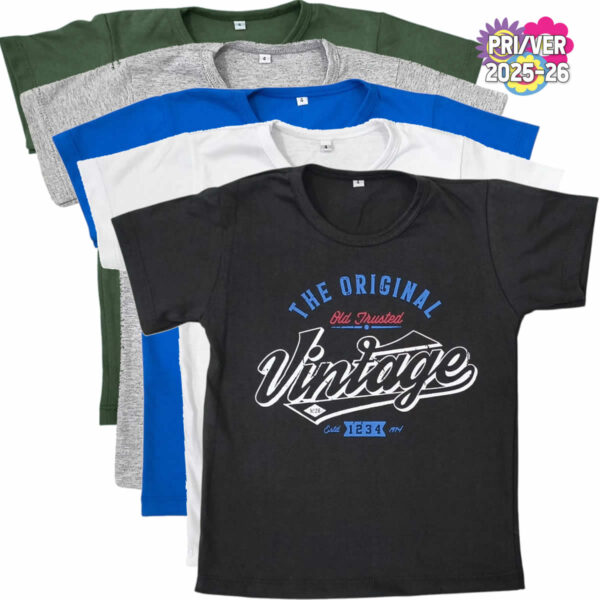 Art 2302-3 / Remeras de Algodón Peinado Talle 4 al 16
