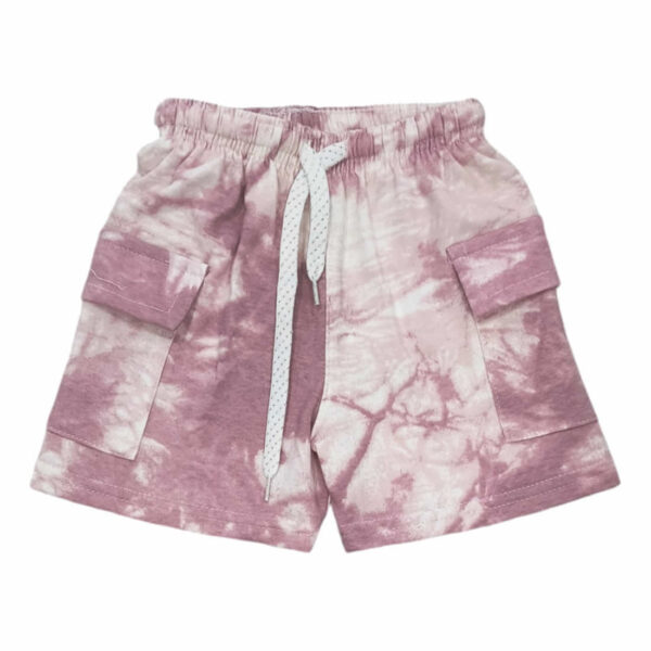 Art 2212 / Short Cargo de Algodon Rustico Batick - Talle 4 al 16 - Image 2