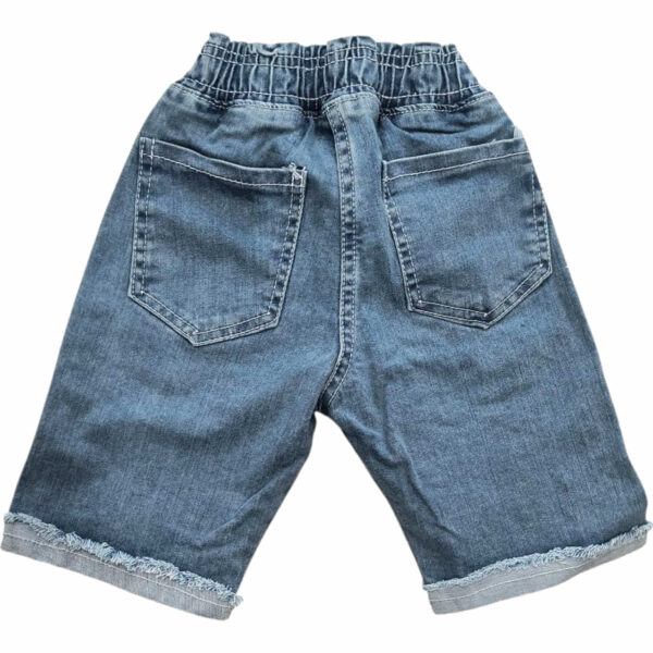 Art 2308 / Bermuda Jogger Raspon Jean Semi elastizado Talle 6 al 16 - Image 2