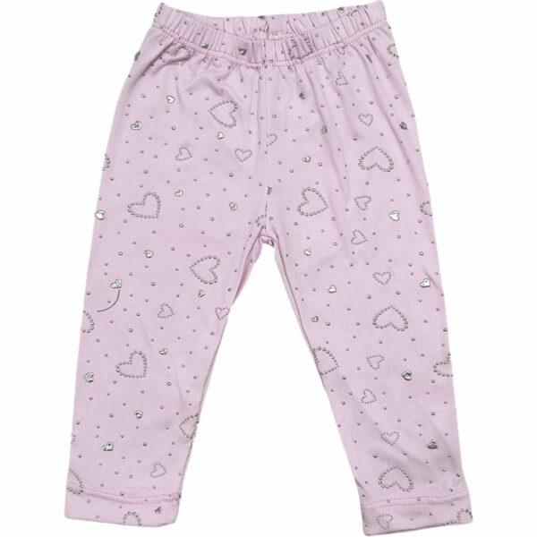 Art 2102 / Calzas Beba Modal Soft con Brillos talle 2 al 6 - Image 3