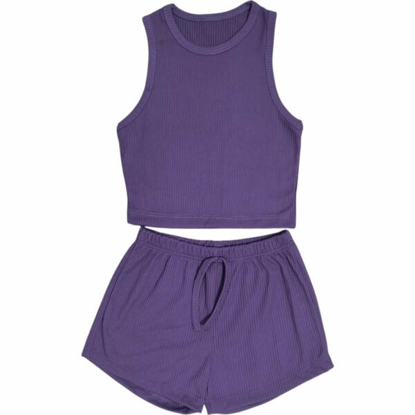 Art 2224 / Conjunto de musculosa y short en Morley talle 4 al 16 - Image 3