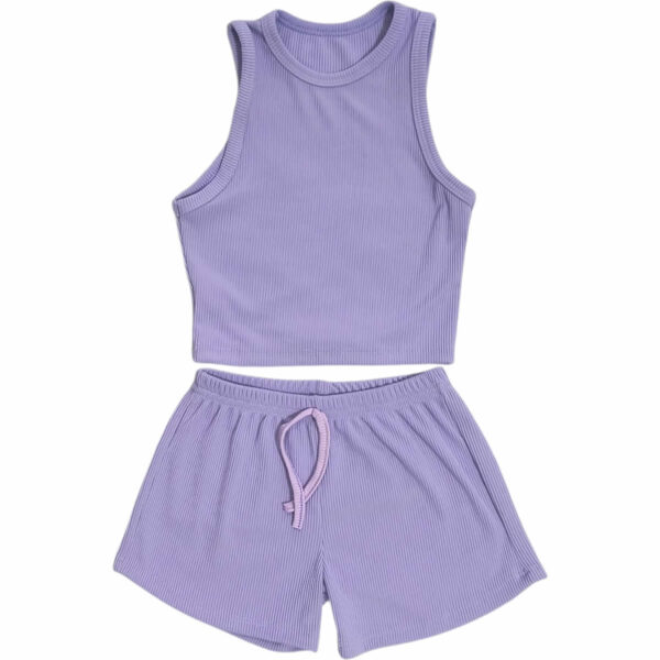 Art 2224 / Conjunto de musculosa y short en Morley talle 4 al 16 - Image 8