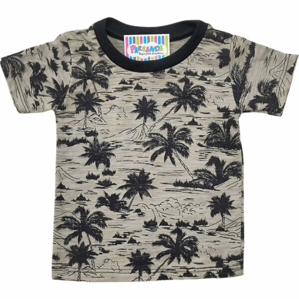 Art 2105 / Remeras de Algodon Estampado Bebe Talle 1 al 5 - Image 3