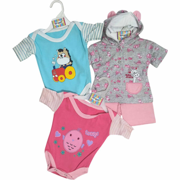 Art 0002 / Pack Promocion Bebe 3 prendas surtidas - Image 2