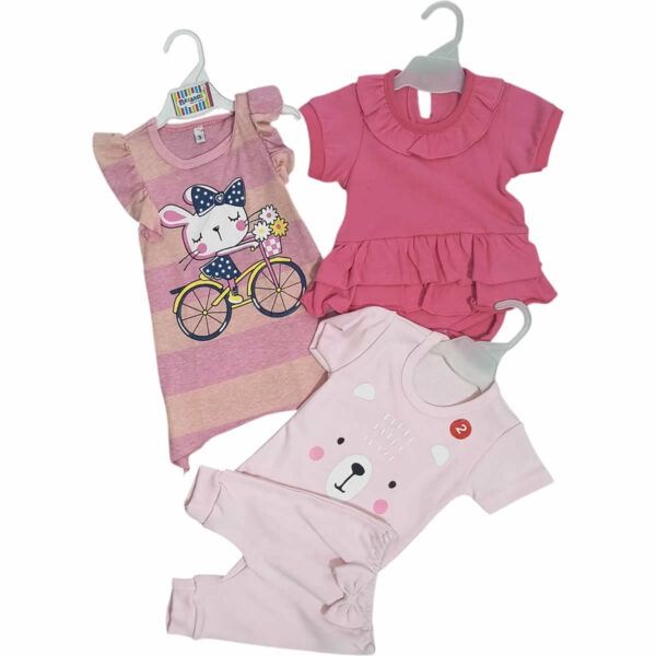 Art 0001 / Pack Promocion Bebe 3 prendas surtidas - Image 3