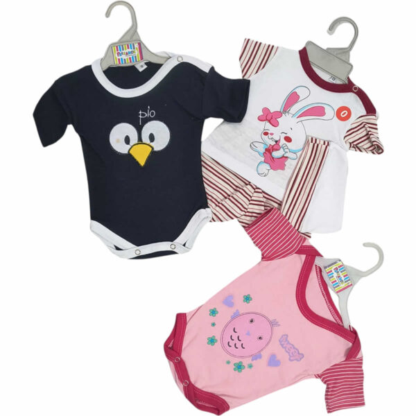 Art 0002 / Pack Promocion Bebe 3 prendas surtidas - Image 4