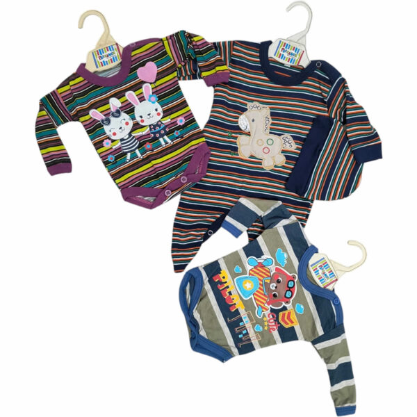 Art 0003 / Pack Promocion Bebe 3 prendas surtidas - Image 2