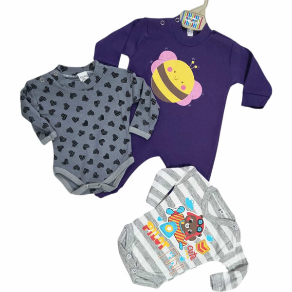 Art 0003 / Pack Promocion Bebe 3 prendas surtidas - Image 5