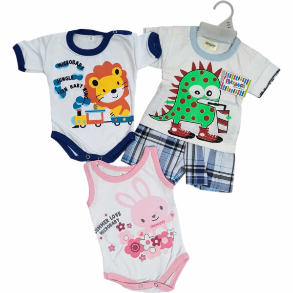Art 0002 / Pack Promocion Bebe 3 prendas surtidas - Image 8