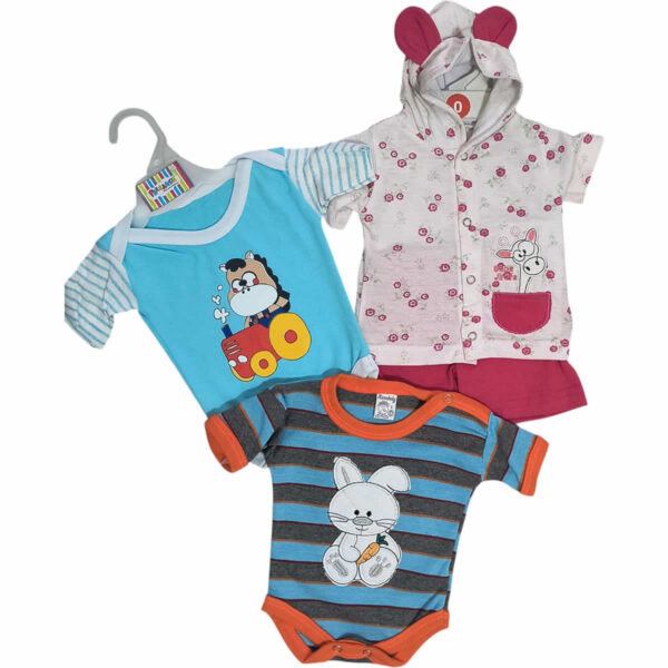 Art 0002 / Pack Promocion Bebe 3 prendas surtidas - Image 9
