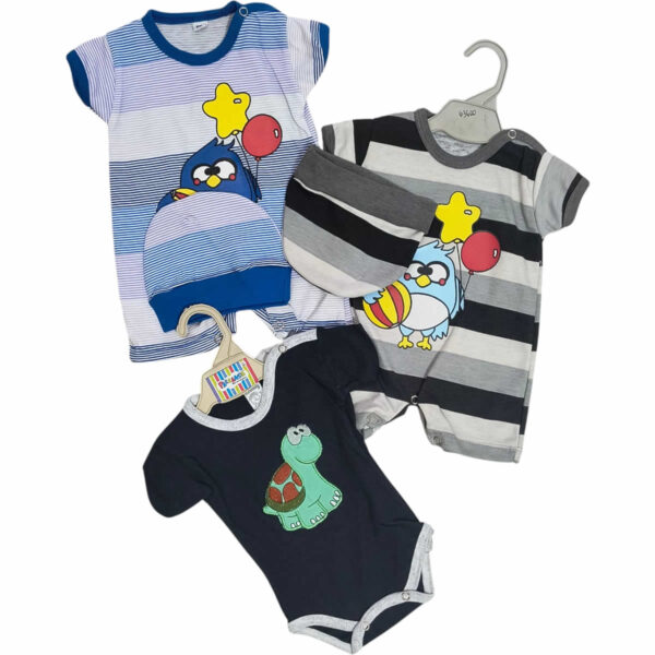 Art 0002 / Pack Promocion Bebe 3 prendas surtidas