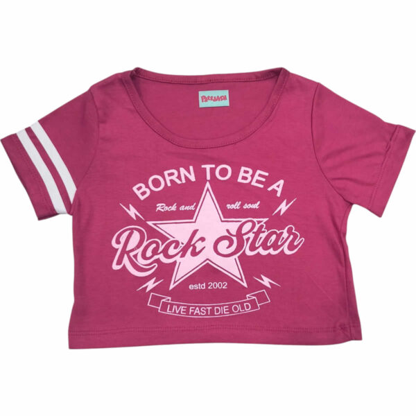 Art 2222 / Remera Pupera de Algodon con Estampa  STAR  talle 6 al 16 - Image 6