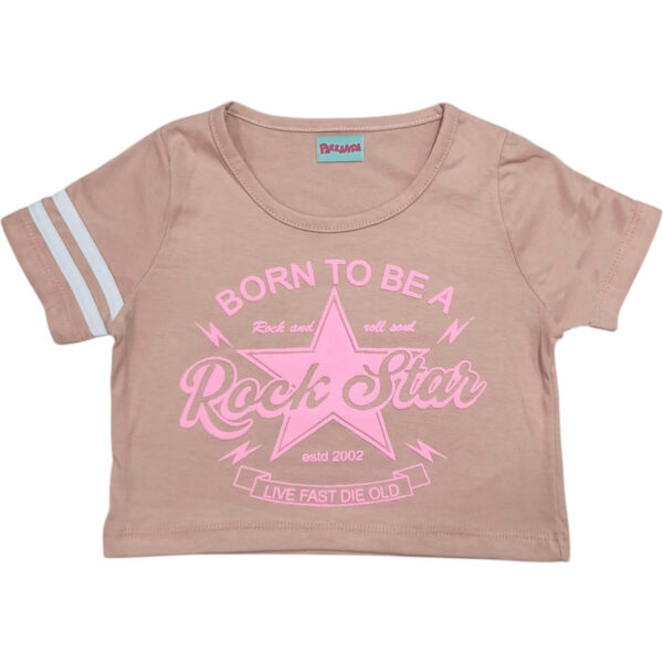 Art 2222 / Remera Pupera de Algodon con Estampa  STAR  talle 6 al 16 - Image 3
