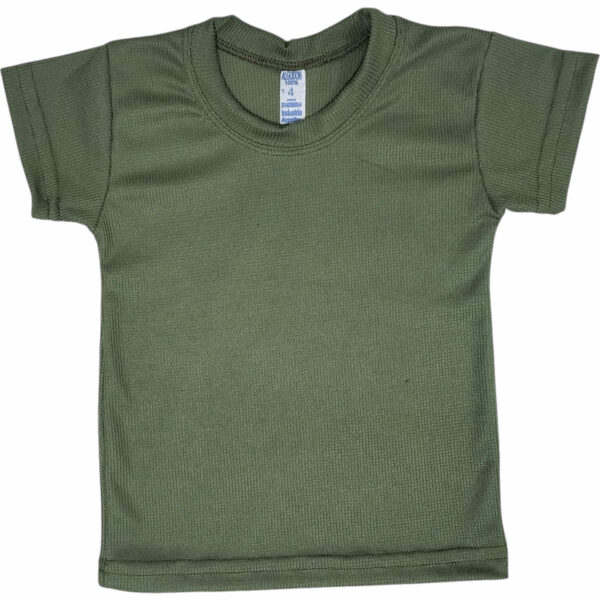 Art 2311 / Remeras de Wafle Lisas Talle 4 al 16 - Image 4