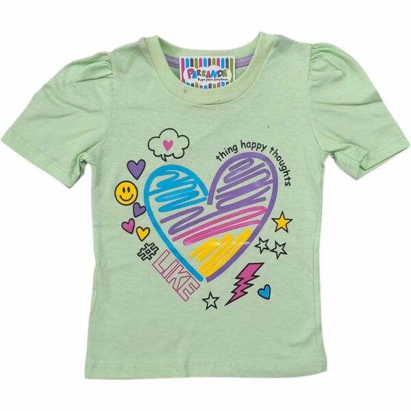 Art 2103 / Remeras de Algodon Peinado Beba Talle 1 al 5 - Image 6