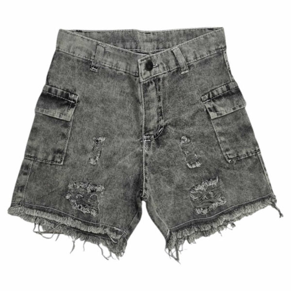 Art 2211 / Short de Jean Cago Gris Talle 6 al 16 - Image 2