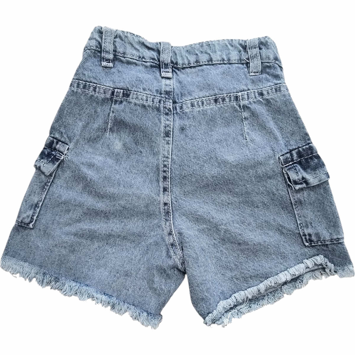 Art 2211 / Short de Jean Cago Gris y azul Talle 6 al 16 - Image 4