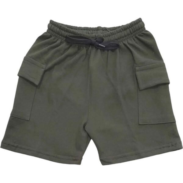 Art 2314 / Short Cargo de Algodon Rustico Liso - Talle 4 al 16 - Image 3