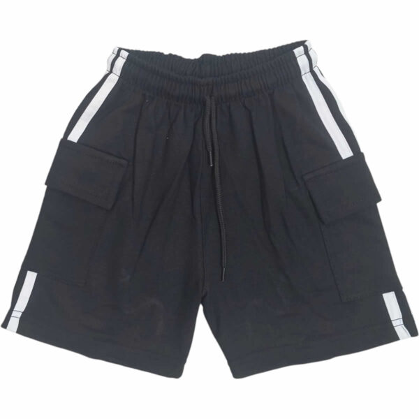 Art 2313 / Short Cargo de Algodon Rustico con 2 Tiras Talle 6 al 16 - Image 6