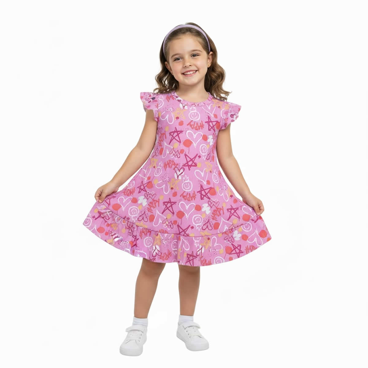 Art 2225 / Vestido de Morley Estampado talle 6 al 16 - Image 3