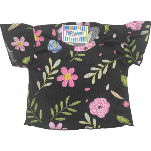 Art 2108 / Remeras Morley Estampado Corta volado Bebe Talle 2 al 6 - Image 6