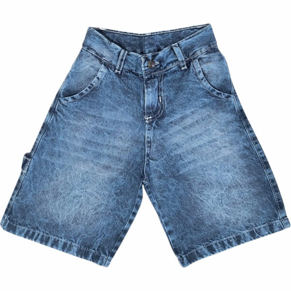 Art 2316 / Bermuda Baggie Amplia Jean Rigido Talle 6 al 16 - Image 3