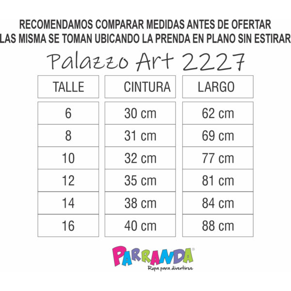 Art 2227 / Palazzo Morley - Talle 6 al 16 - Image 6