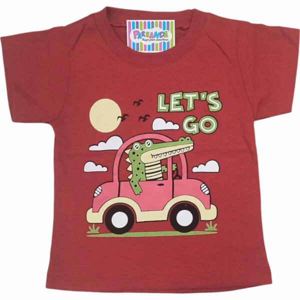 Art 2109 / Remeras de Algodón con Estampa Bebe Talle 2 al 6 - Image 6
