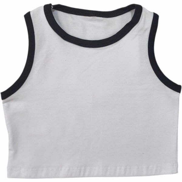 Art 2234 / Remera Top Musculosa  Algodon con Lycra talle 6 al 16 - Image 3